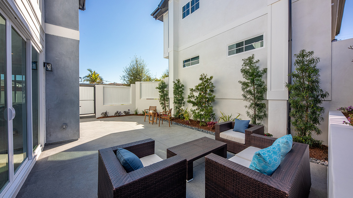 A custom farmhouse-styled home built by RODCO in Southern California